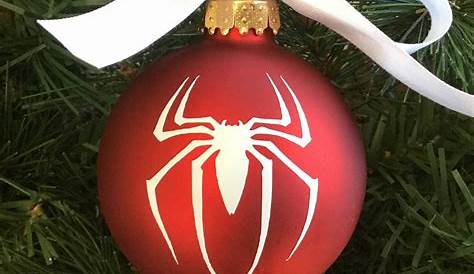 Spider Man Personalized Christmas Ornaments man Ornament Custom Gift man