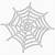 spider web stencil free printable