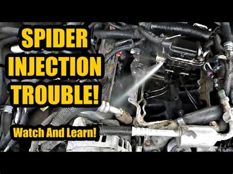 Spider Fuel Injection Problems