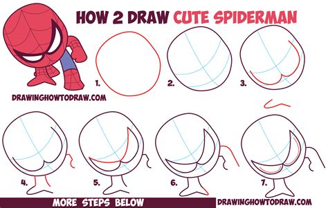 How to Draw Ultimate SpiderMan printable step by step