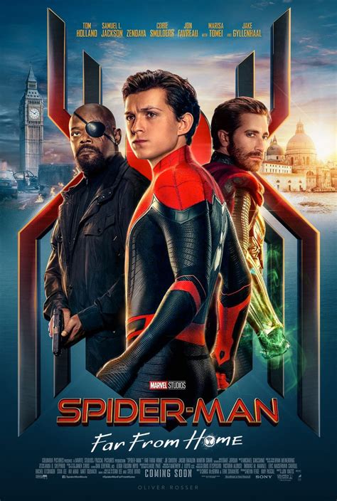 spider man far from home posters