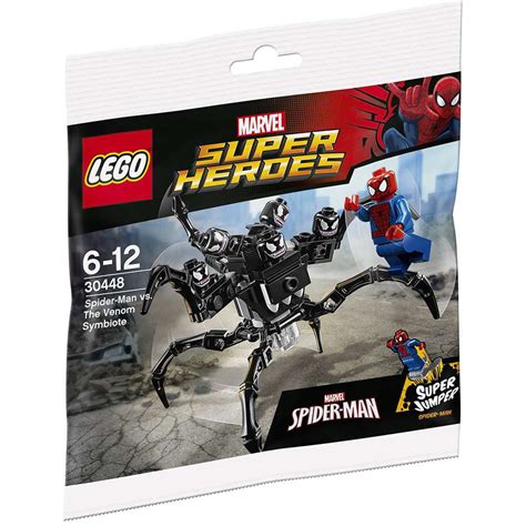 spider man fighting venom lego sets