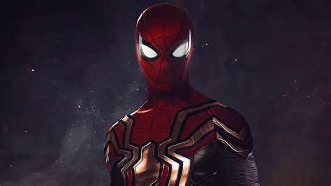 spider man integrated suit wallpaper