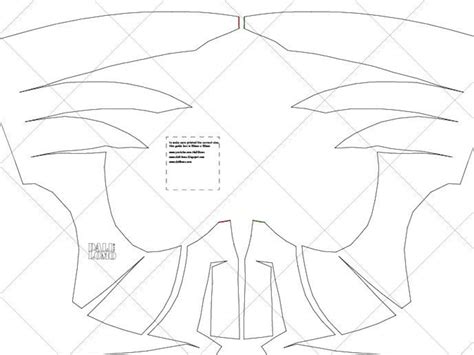 Spider Man Mask Face Shell Template Pdf