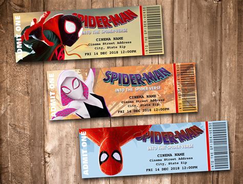 spider man movie tickets