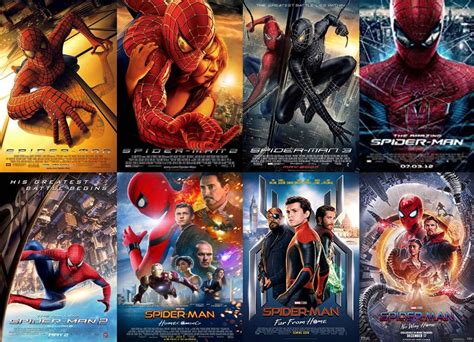 spider man movies are there