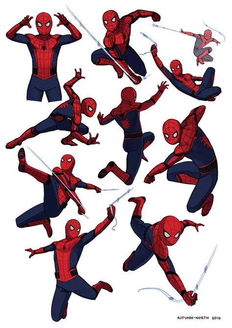Spider Man Poses