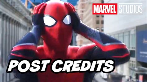 spider man post credits scene 2 easter eggs