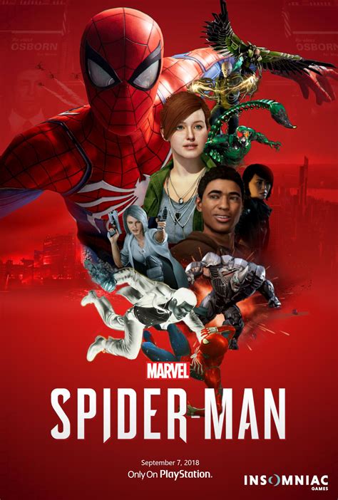 spider man video game posters