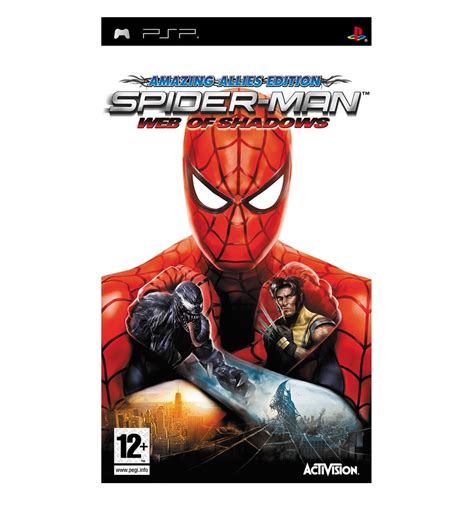 spider man web of shadows psp iso
