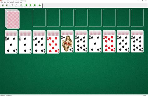 spider solitaire solitaire 2 suits