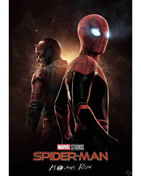 spider-man home run poster