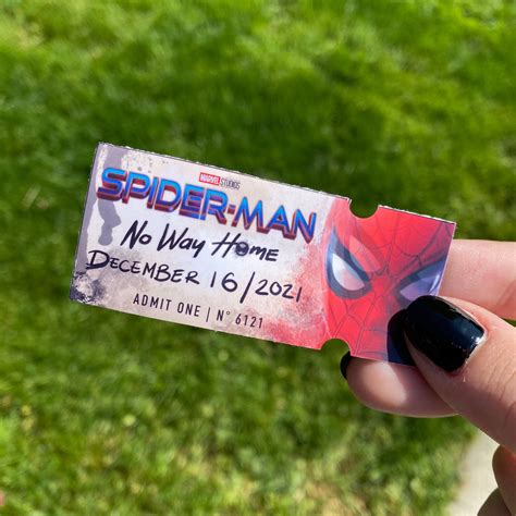 spider-man no way home tickets