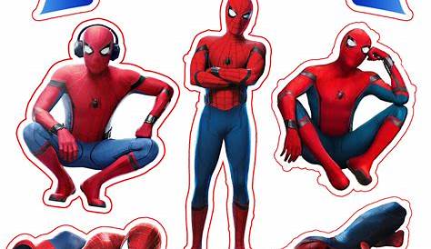 Spiderman: Free Printable Cake Toppers. - Oh My Fiesta! for Geeks