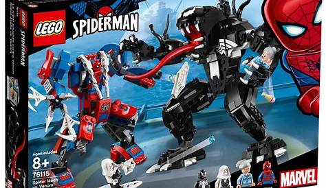 LEGO 76115 Spider Mech vs. Venom Superheroes Marvel LEGO Venom - YouTube