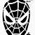 spiderman stencil printable