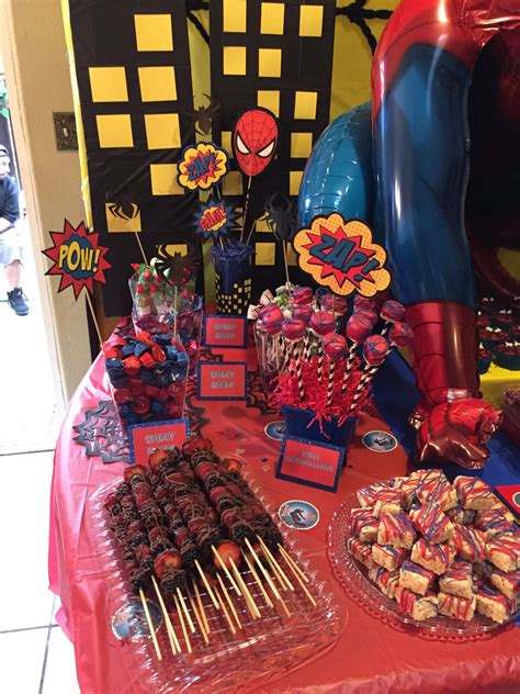 Hayden’s Spiderman Party Spiderman birthday party, Spiderman birthday