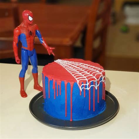 Spiderman Cake Diy Easy