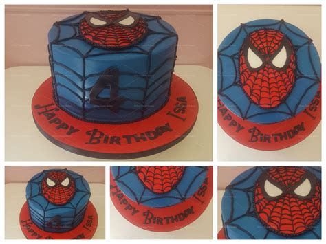 Spiderman Face Template For Cake