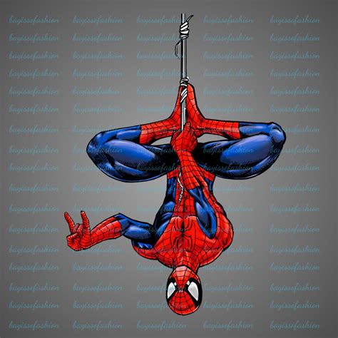 Spiderman Icon Upside Down
