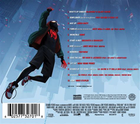 spiderman in the spider verse song