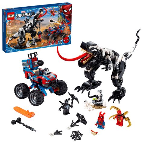 spiderman lego sets with maximum venom