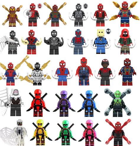spiderman lego sets with villains