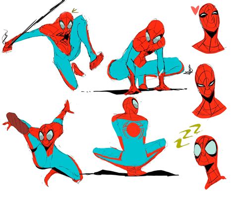 Spiderman Poses