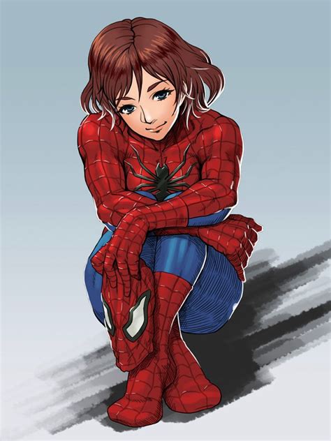 spiderverse where spider-girl is may parker