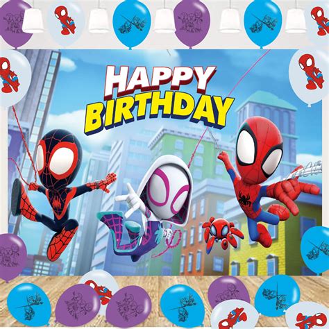 Buy Spidey and His Amazing Friends Party Supplies Decorations Favors