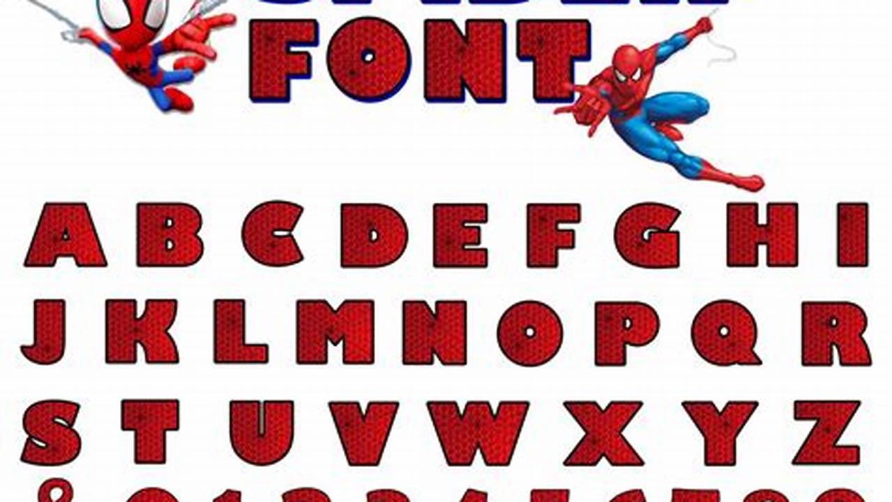 Unleash Creativity with the Spidey and His Amazing Friends Font Generator