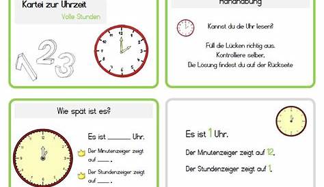 Uhr lernen kann kompliziert sein - Kinderspieluhren helfen Euch