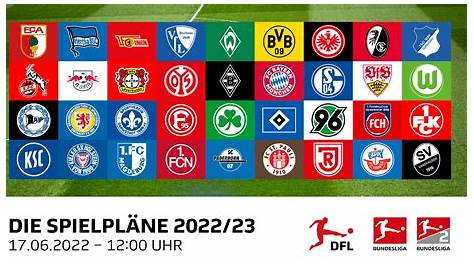 Dfb Spielplan 1. Bundesliga