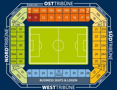 spielplan hansa rostock karten