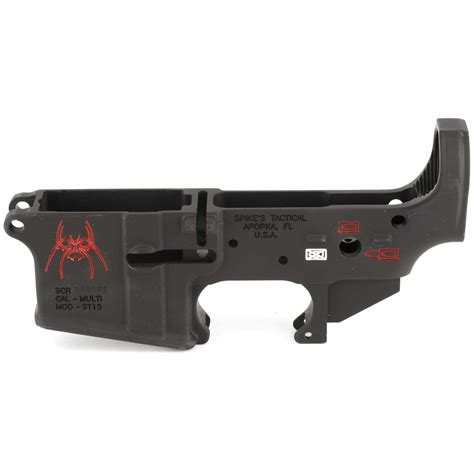 Spikes Tactical Ar15 Stripped Lower Receiver Ar15 Lower Receiver No Color