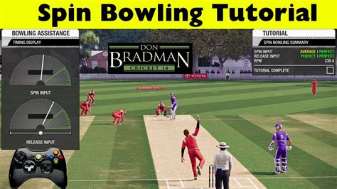 Spin Bowling Tutorial