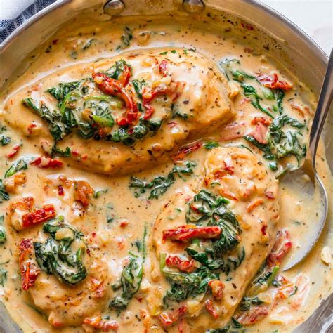 spinach and chicken