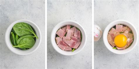 Spinach And Egg Microwave