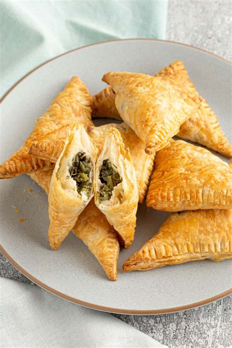 Spinach Feta Cheese Triangles