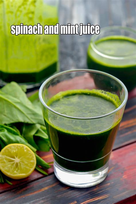 Spinach Mint Juice