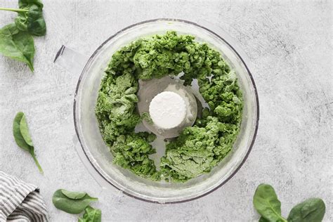 Spinach Pasta Food Processor