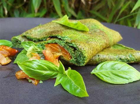 Spinach Pesto Omelette