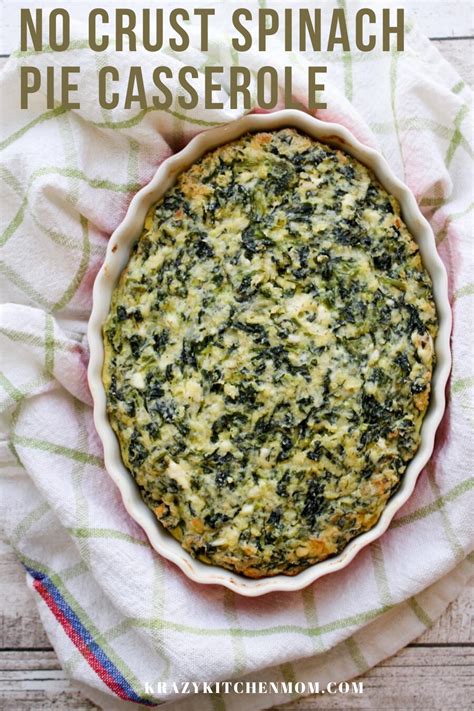 Spinach Pie Casserole