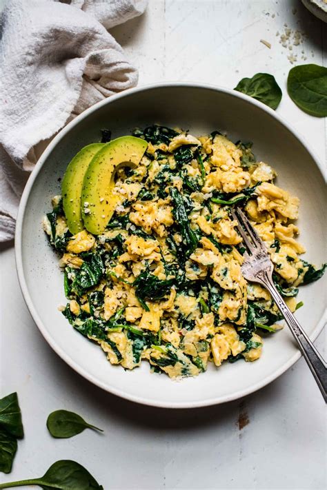 Spinach Recipes Egg