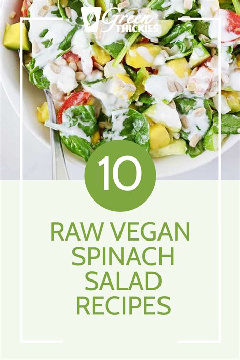 Spinach Recipes Raw