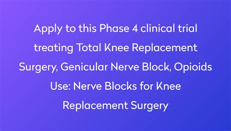 spinal block for knee replacement