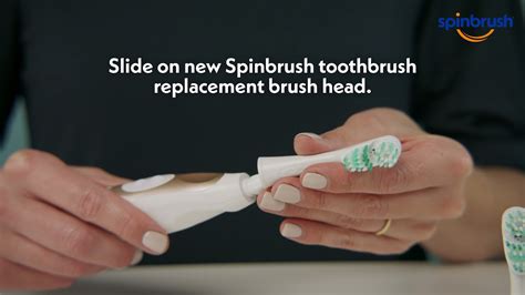 Spinbrush Replacement Heads How To Replace