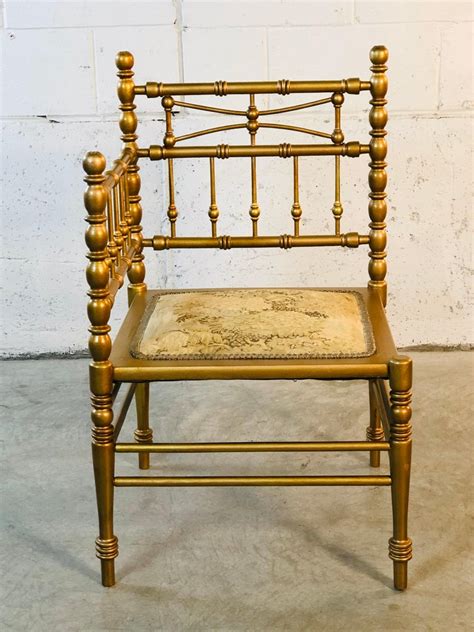 Spindle Gold Chairs