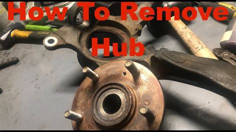 Spindle Hub Removal