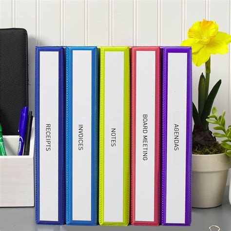 Spine Inserts For Binders